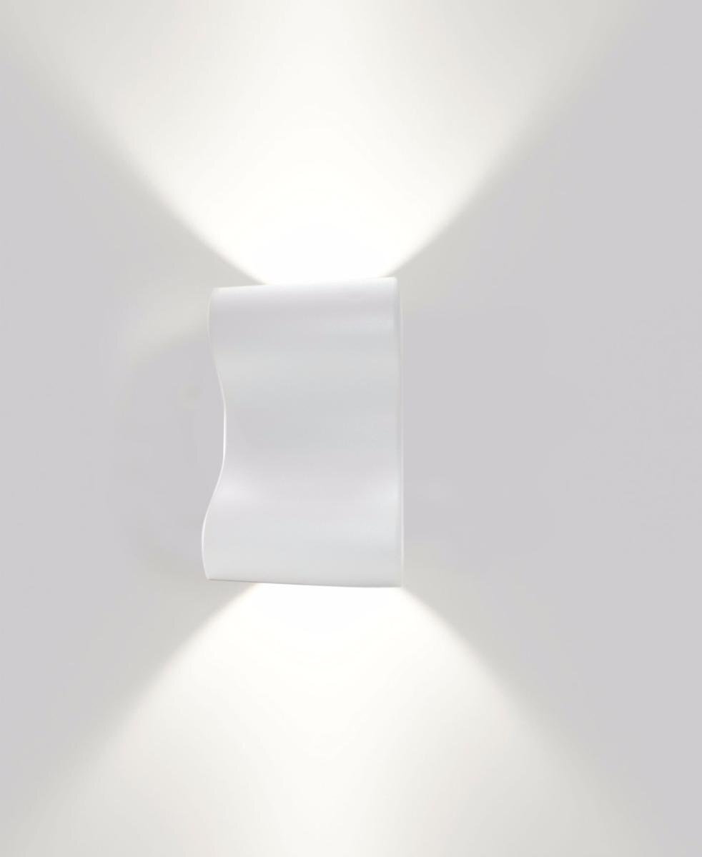 Applique murale LED B21 10W IP44 BLANC BN