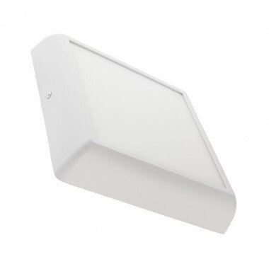 Plafonnier LED Carré Design 18W BLANC BC