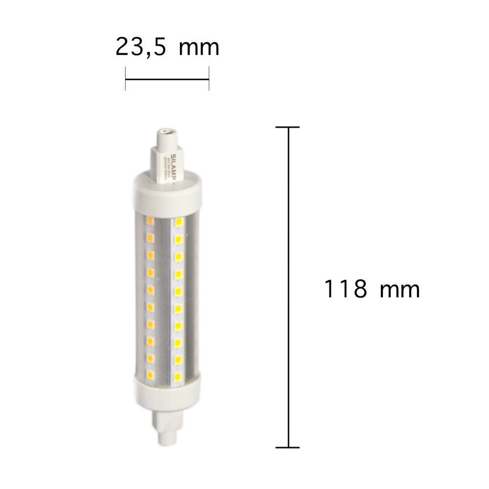 Ampoule LED R7S 118mm 10W 4200K 60LED 360°