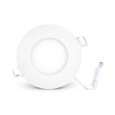 Plafonnier LED Blanc Ř85 3W 3000°K
