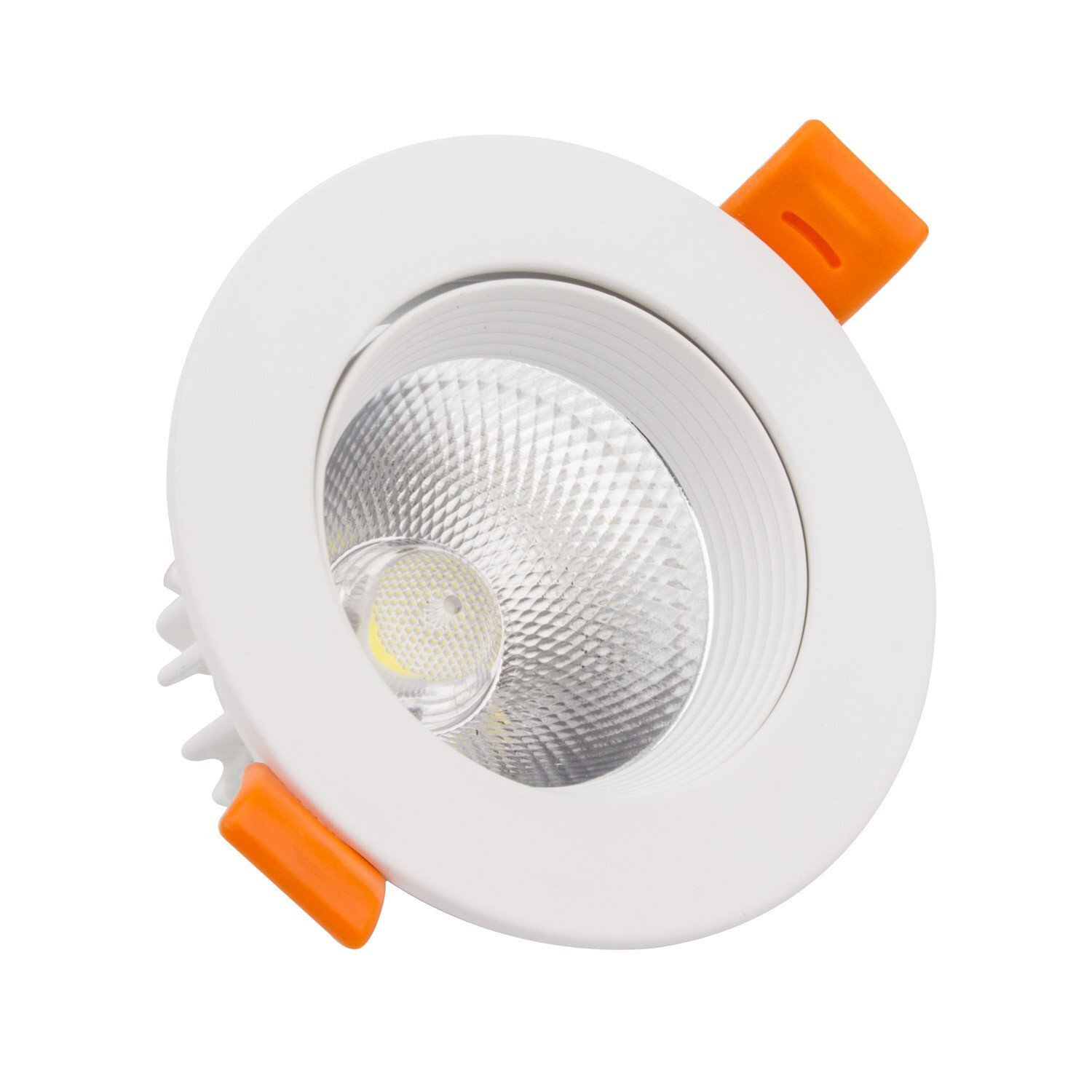 SPOT LED COB Orientable Rond 7W Blanc BC