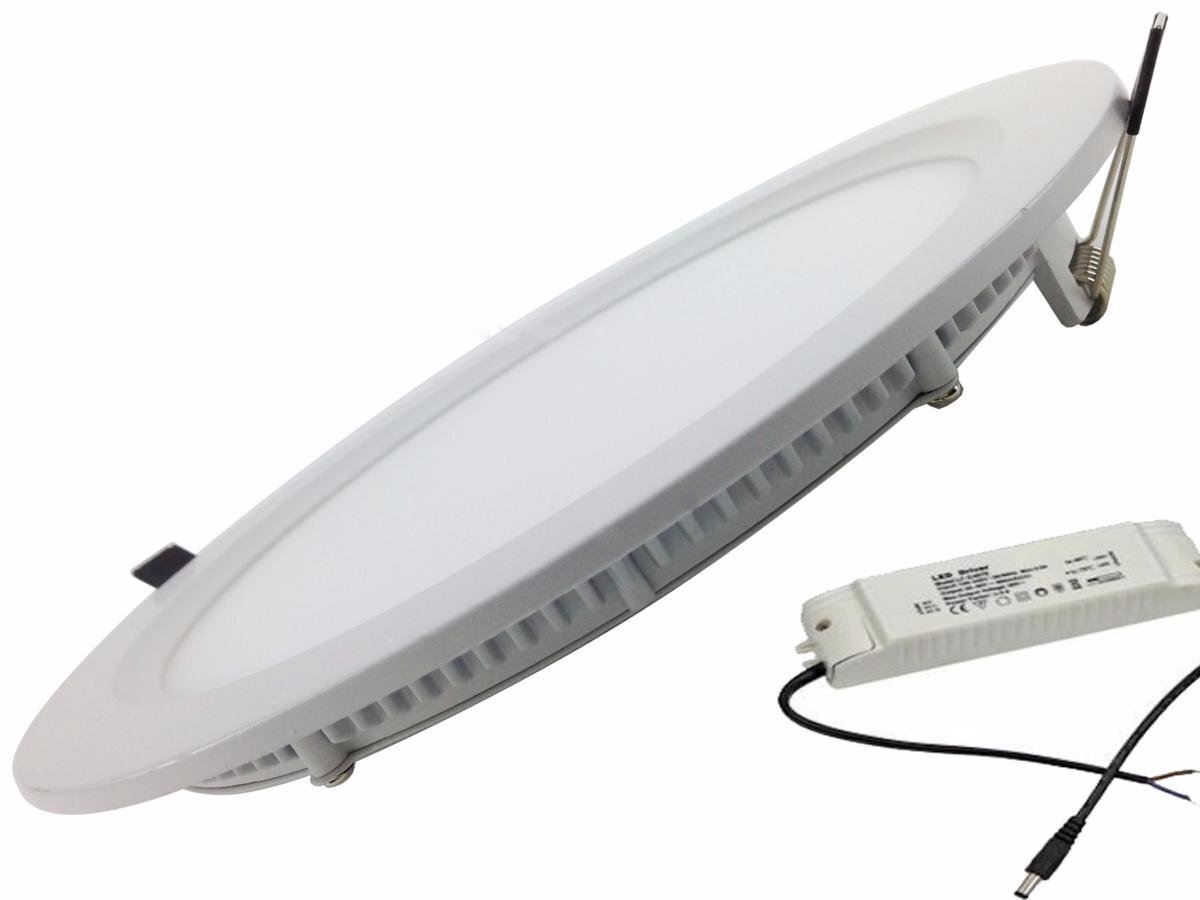 Downlight LED Extra Plat Rond BLANC 18W BF