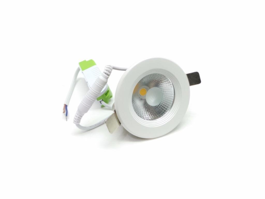 Spot Encastrable LED COB 5W 80° Rond BN
