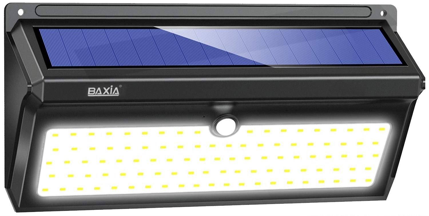 APPLIQUE SOLAIRE 100LED 2000LMS 2400MAH