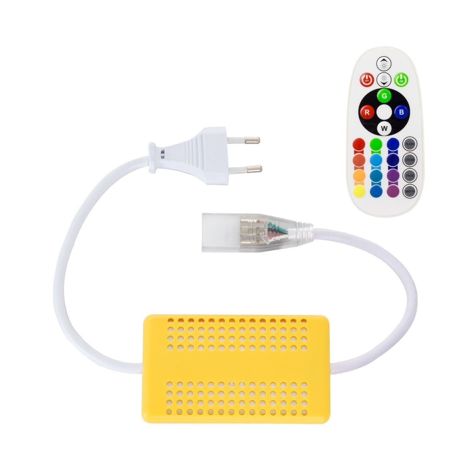 KIT Télécommande RF 28 Touches LED RGB 220VAC