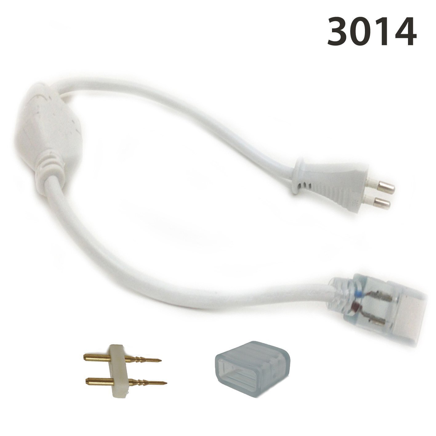 KIT ALIMENTATION CACHE DE FIN ET CONNECTEUR