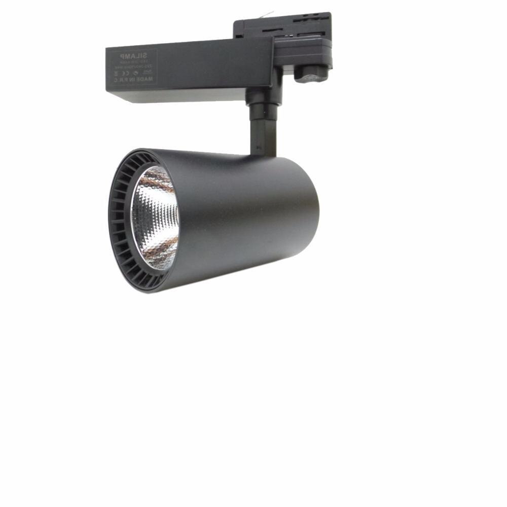 PROJ. LED SUR RAIL 40W 80° BIN TRI NOIR BN