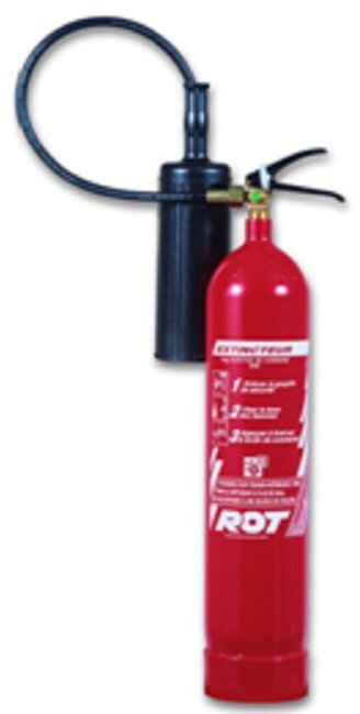 Extincteur PP CO2  5 kg  Acier NF