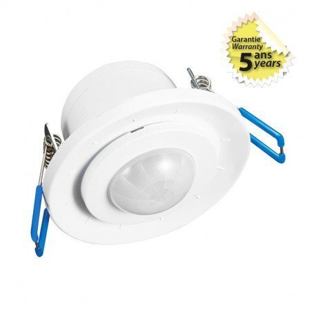 Detecteur infrarouge LED encastrable 360°