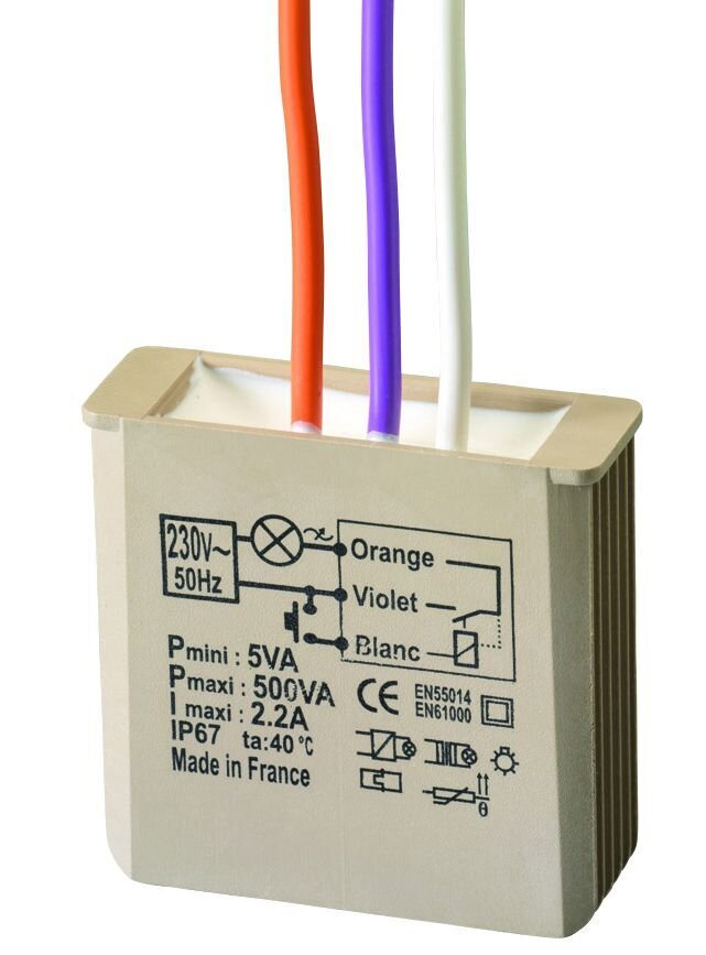 Télévariateur Encastrable 500W YOKIS (MTV500E