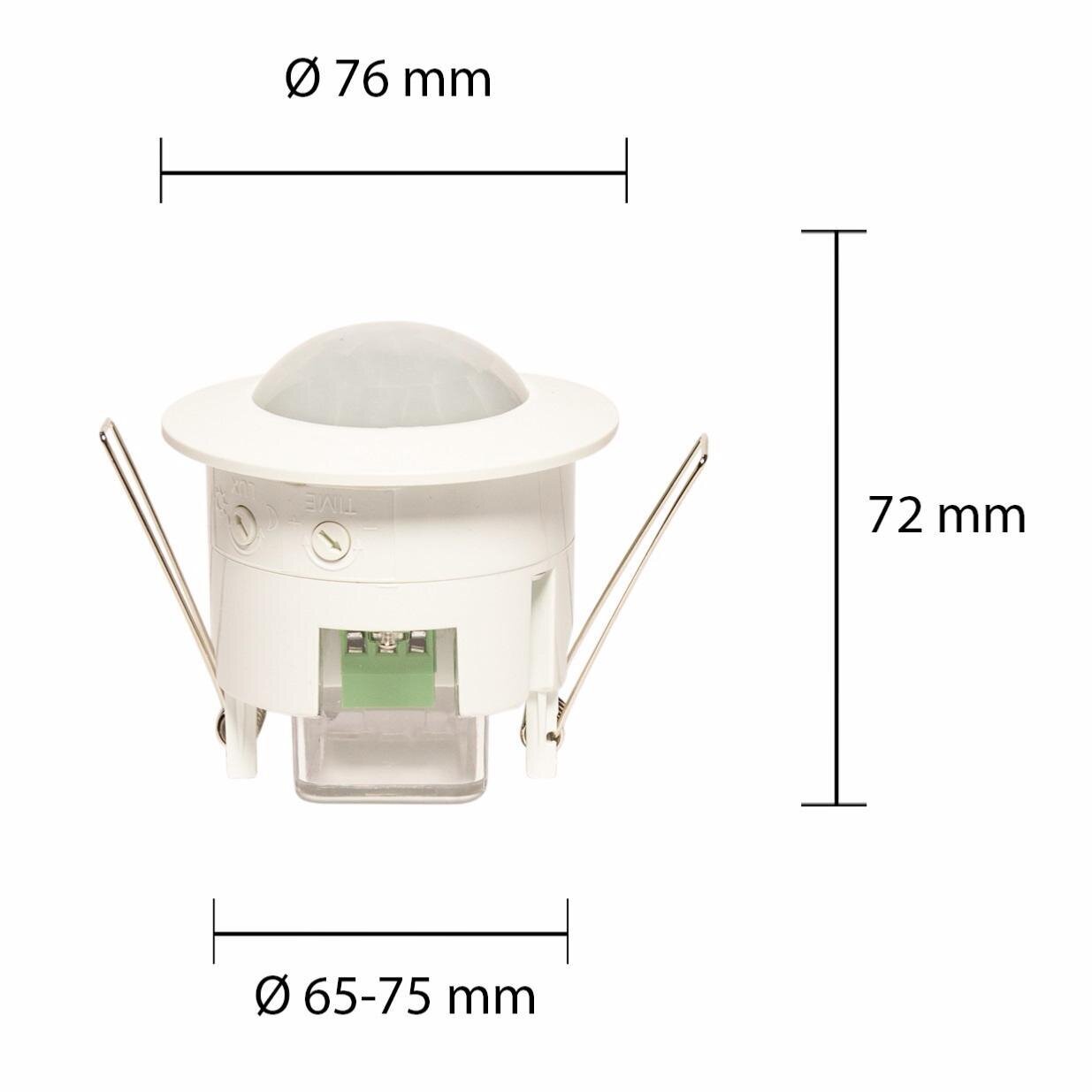Capteur de Mouvement SEN-2 6M 360° ENCASTRABL