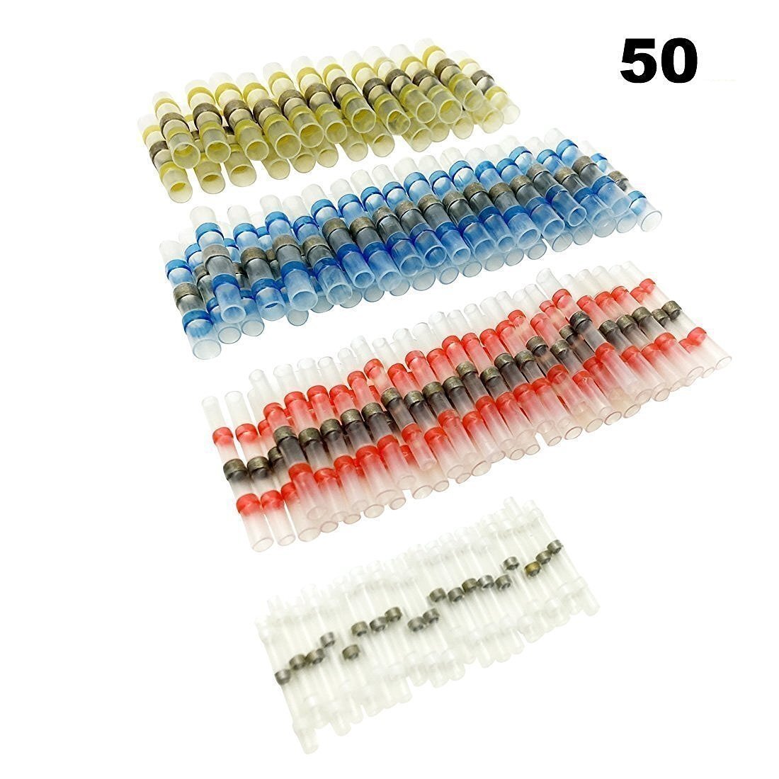 BOITE DE 50 CONNECTEURS THERMOFUSIBLE