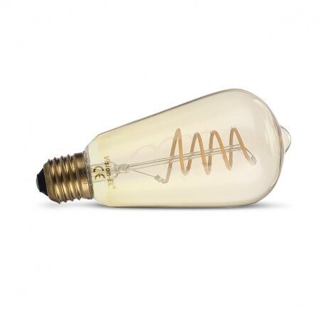 Ampoule LED E27 ST64 Filam Spirale 4W 2700K