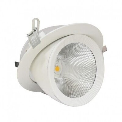 LED PLAFOND CIRCULAIRE ORIENTABLE 30W 4000°K