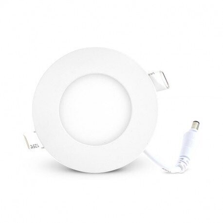 Plafonnier LED Blanc Ř85 3W 3000°K