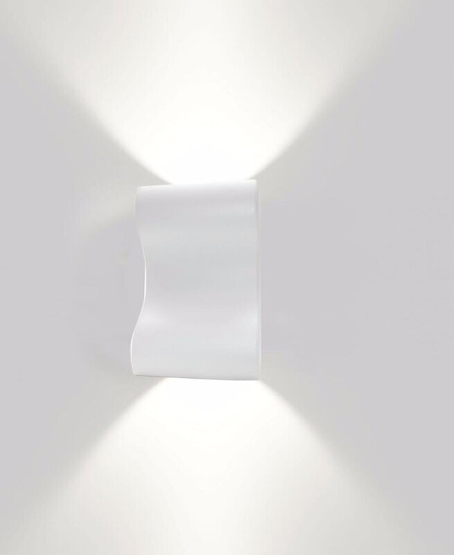 Applique murale LED B21 10W IP44 BLANC BN