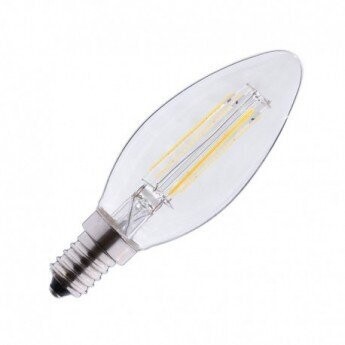 LED FIL COB FLAMME E14 4W 2700°K CLAIRE BOITE