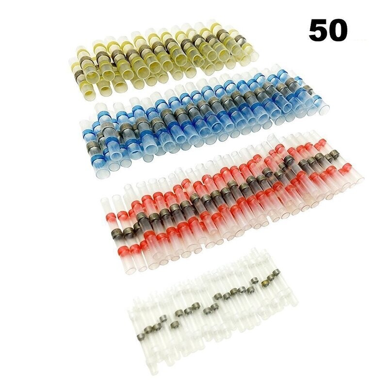 BOITE DE 50 CONNECTEURS THERMOFUSIBLE