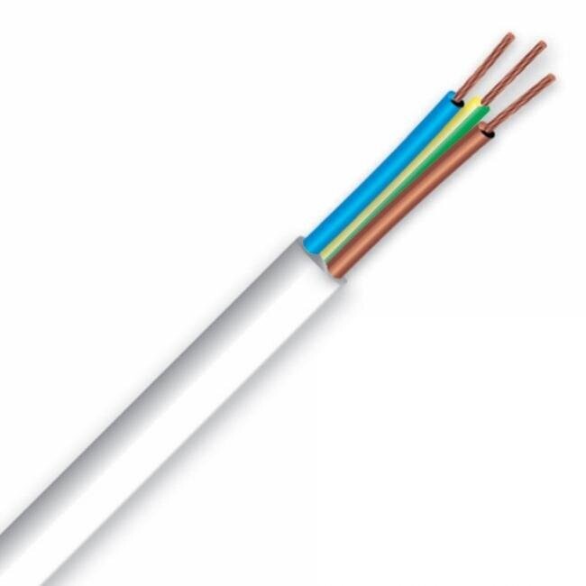 CABLE 5VVF BLANC 3G0.75 SOUPLE 1M