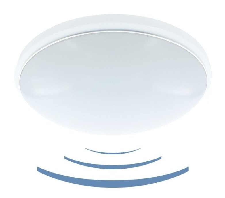 PLAFONNIER LED A DETECTEUR 18W BLANC NATUREL