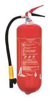 Extincteur PP ŕ poudre ABC 6 kg NF EN