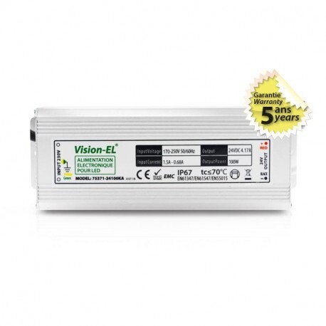 ALIM  LED VISION-EL 24V DC B LUMINEUX 100W IP