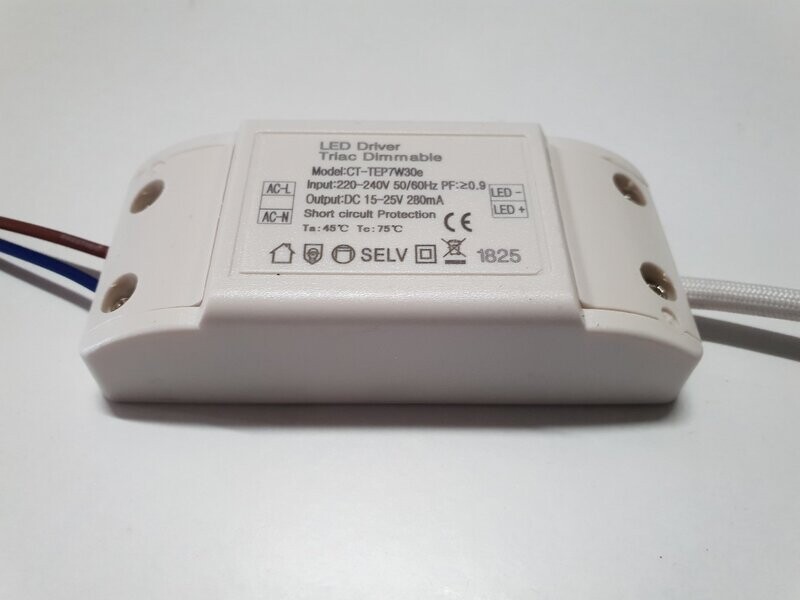 DRIVER SPOT FOCUS 4-7W DIMMABLE