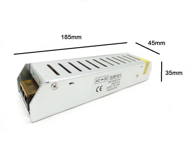 Transformateur 100W / 220V - 12V DC 8.5A
