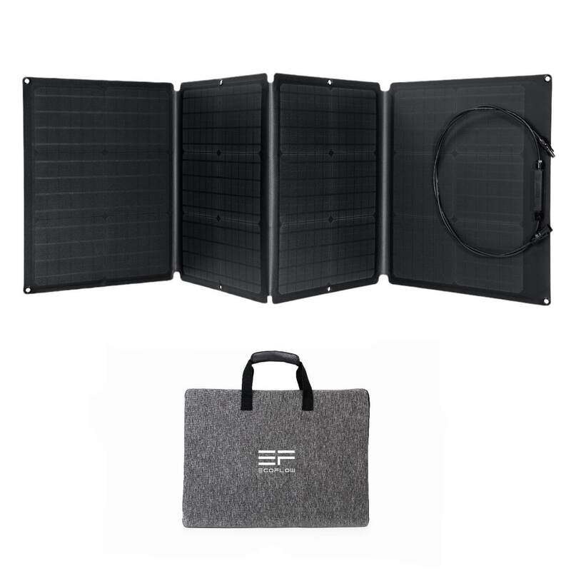 PANNEAU SOLAIRE ECOFLOW 110W POUR GENERATEURS PANNEAU SOLAIRE ECOFLOW 110W POUR GENERATEURS