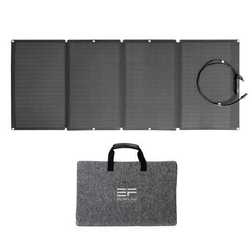 PANNEAU SOLAIRE ECOFLOW 160W POUR GENERATEURS PANNEAU SOLAIRE ECOFLOW 160W POUR GENERATEURS