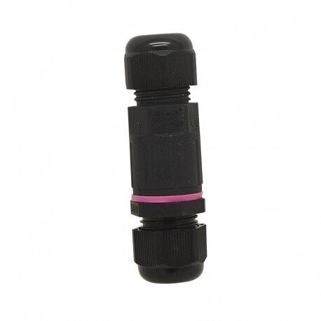 CONNECTEUR ETANCHE IP68 400V NOIR 3 FILS