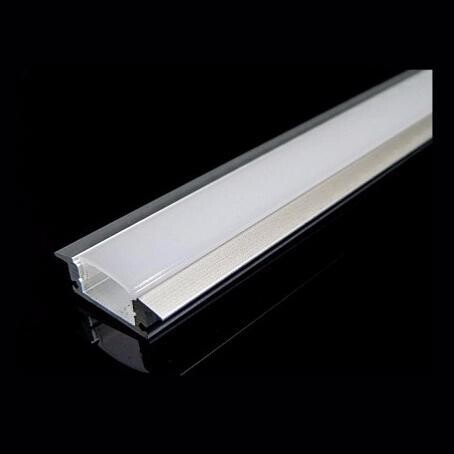 PROFILE ALU PR ENCASTREMENT 2M AVEC DIFU BL O