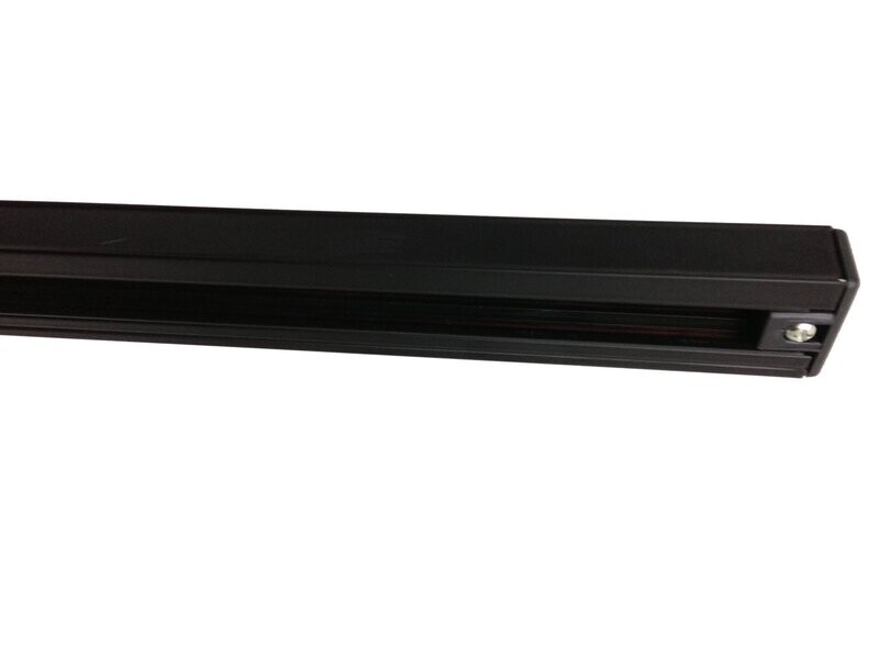 Rail Spot Binaire Monophasé 2m NOIR
