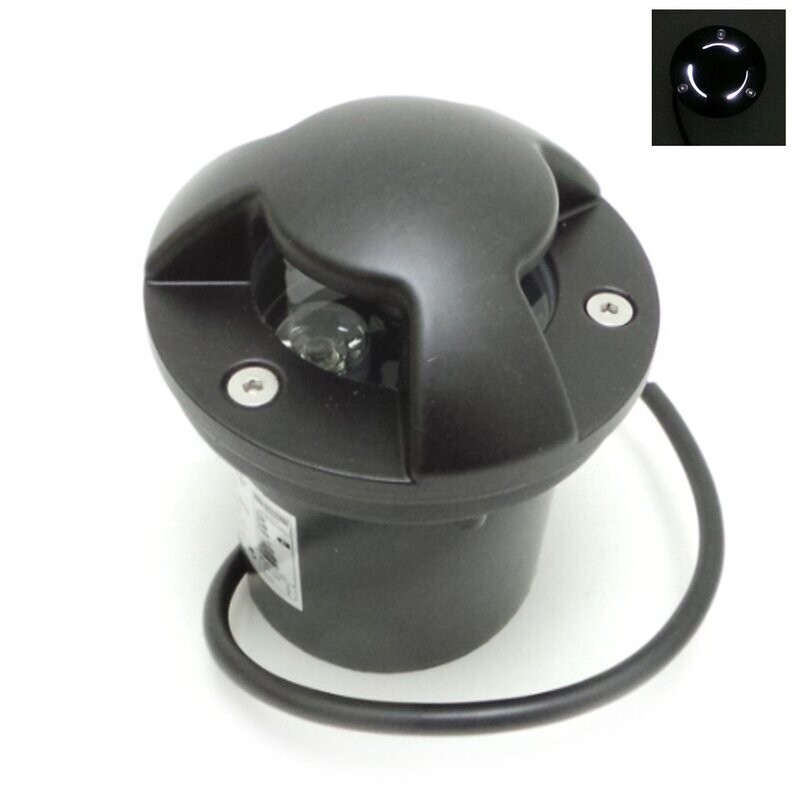 ENC. Sol LED 3W Walkable IP65 3 faisceaux BN