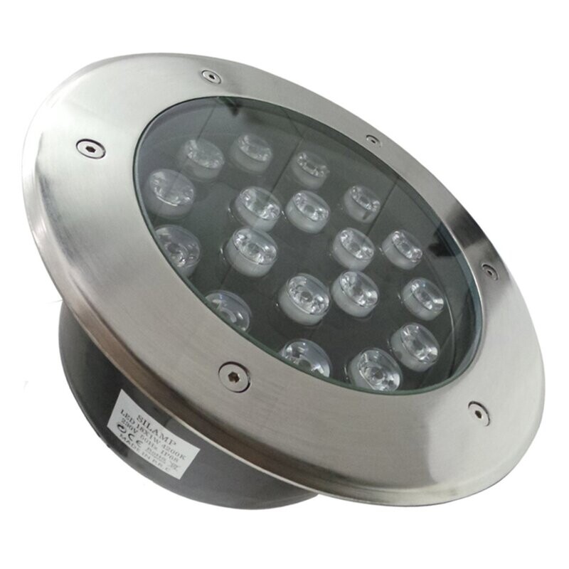 SPOT EXTERIEUR ENCAST. SOL LED 18W IP65 BC