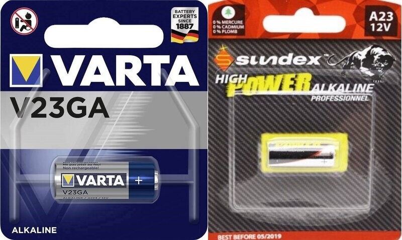 PILES A23/V23GA   12V  X1