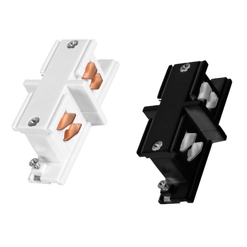 Connecteur Linéaire Rail Triphasé BLANC