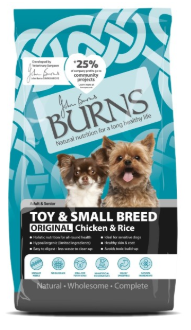 Burns Adult Toy &amp; Small Breed Chicken &amp; Rice - 2kg
