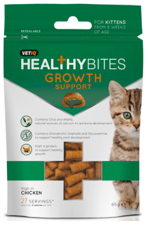 VetIQ Healthy Bites - Growth Support Treats 65g