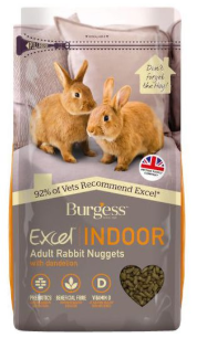 Burgess Excel Indoor Rabbit Nuggets 1.5kg