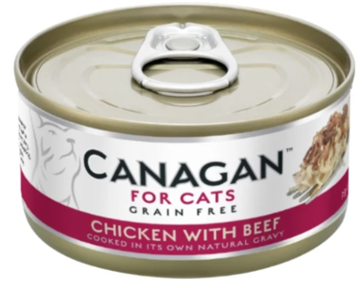 Canagan Cat 75g - Chicken with Beef