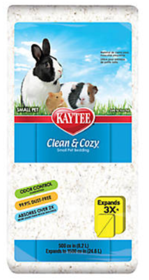 Kaytee Clean &amp; Cosy Bedding 24.6L - White