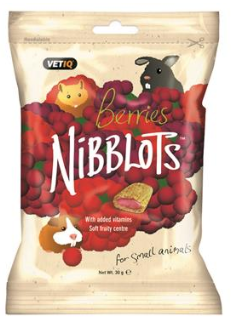 VetIQ Nibblots Treats Berries - 30g 