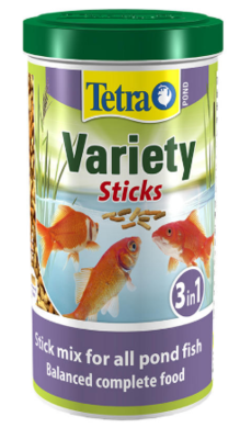 Tetrapond Variety Sticks 150g 1 Litre