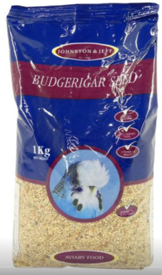 Johnson &amp; Jeff Budgie Seed Mix - 1kg