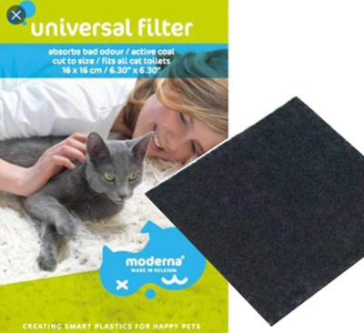 Moderna Filter Replacement Universal for Hooded Litter Trays