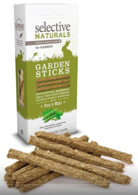Selective Naturals Garden Sticks Pea &amp; Mint - 60g