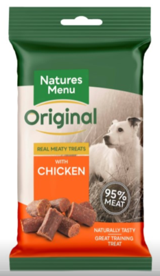 Nature&#39;s Menu Chicken Treats - 60g
