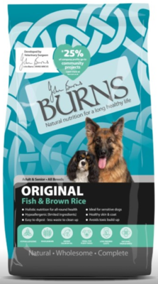 Burns Adult Original Fish &amp; Brown Rice - 2kg