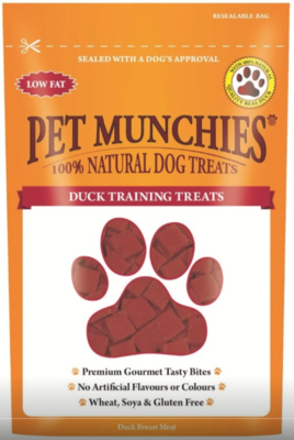 Pet Munchies Duck Training Treats - 50g